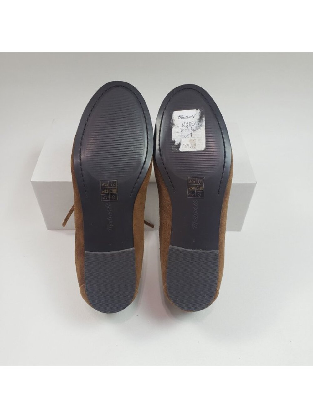 Madewell The Jamie Boat Shoe Women’s 9M Dried Acorn Suede NWOB Extra Laces - Picture 12 of 16